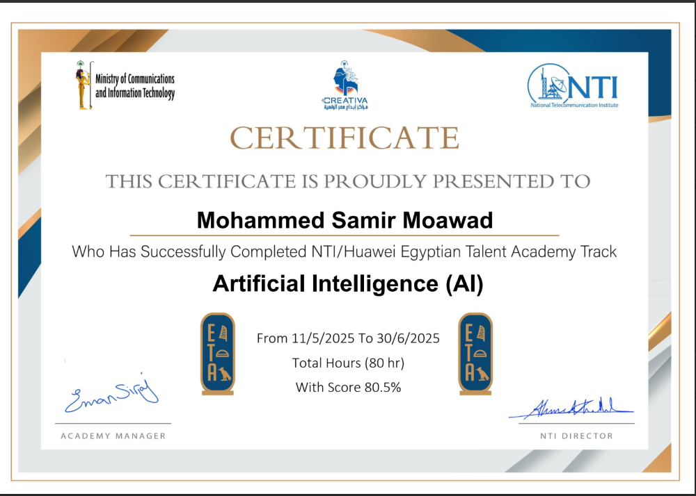 AI Starter Kit Certification – ALX